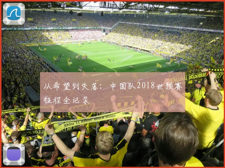 从希望到失落：中国队2018世预赛征程全记录